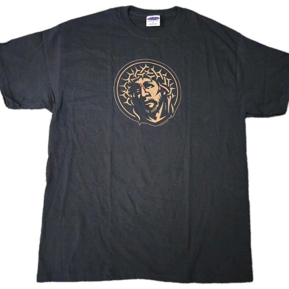 Poster Pop Other - Vintage Poster Pop 2000s Y2K Jesus Christ Crown Of Thorns T Shirt Size L